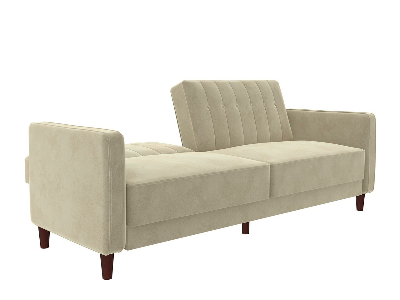 Sofá-cama Tulsa 187 (Beige)