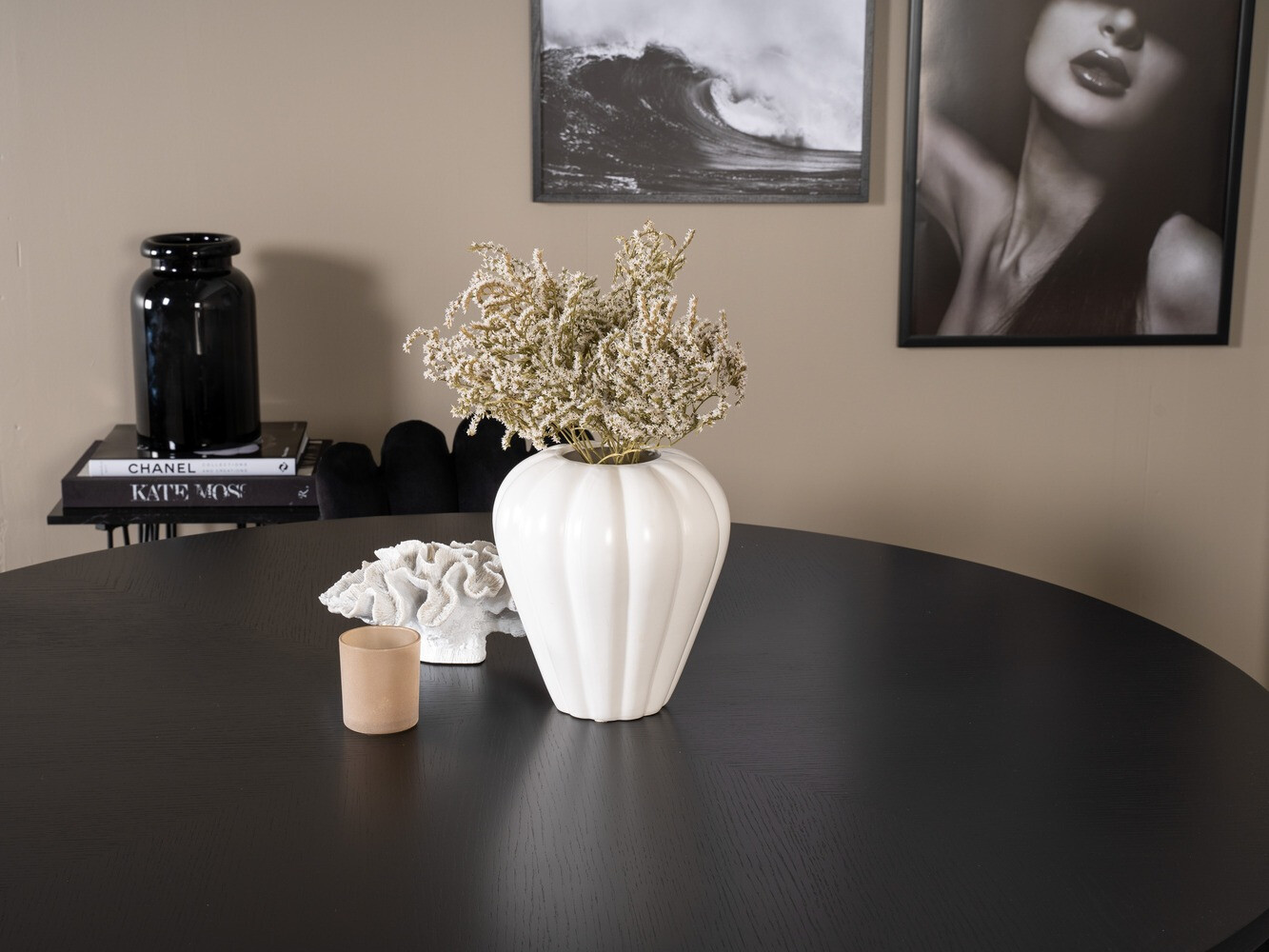 Conjunto de comedor Dallas 316 (Negro)