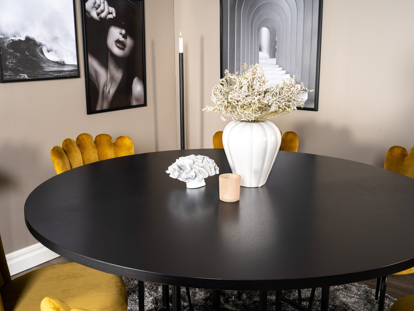 Conjunto de mesas y sillas para comedor Dallas 317