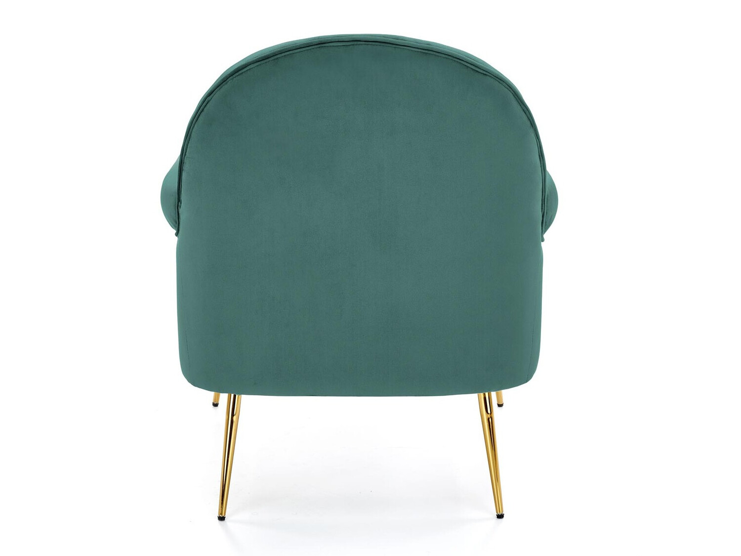 Sillón Houston 1279 (Verde oscuro + Dorado)
