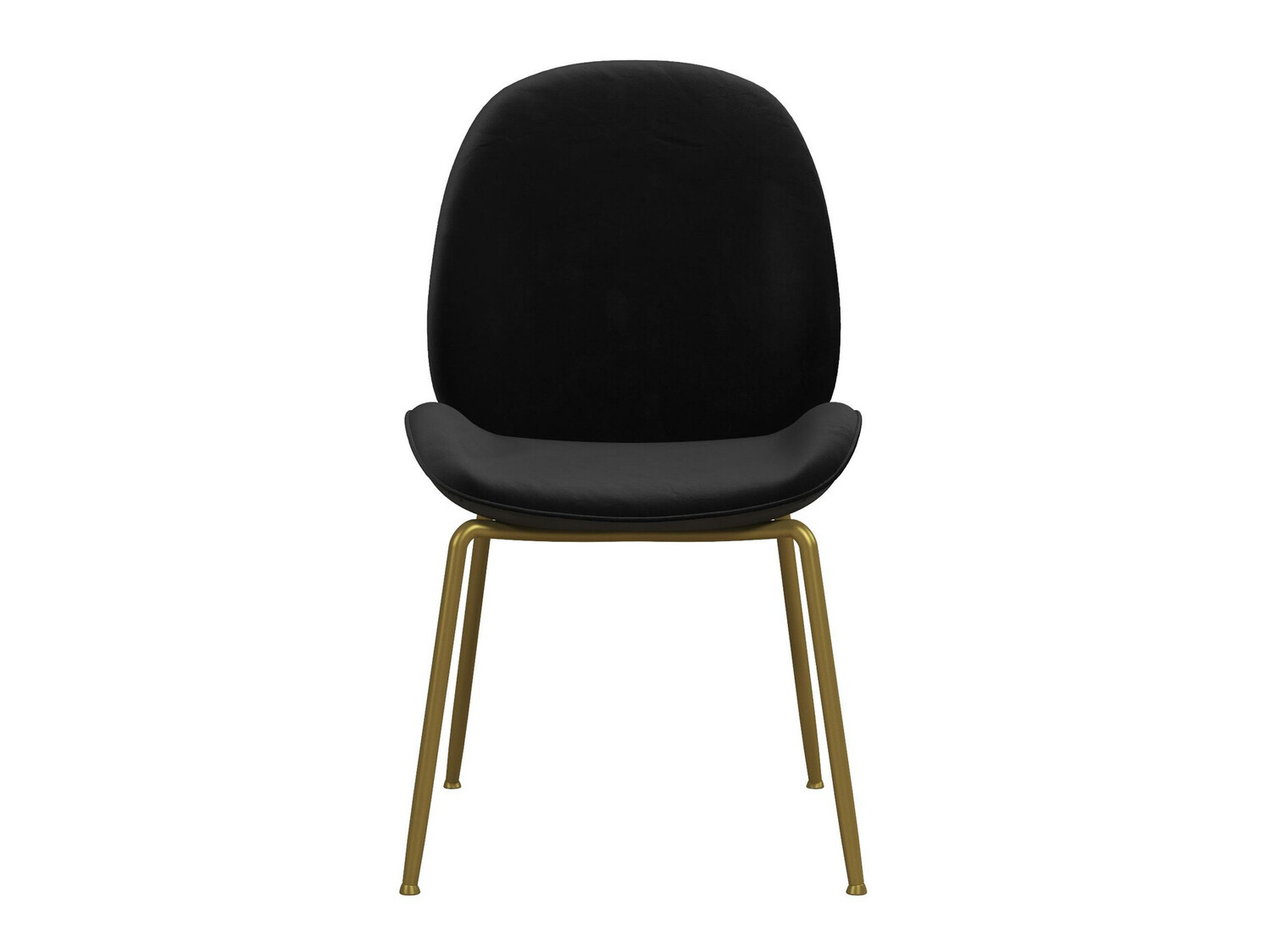 Silla Tulsa 717 (Negro + Latón)