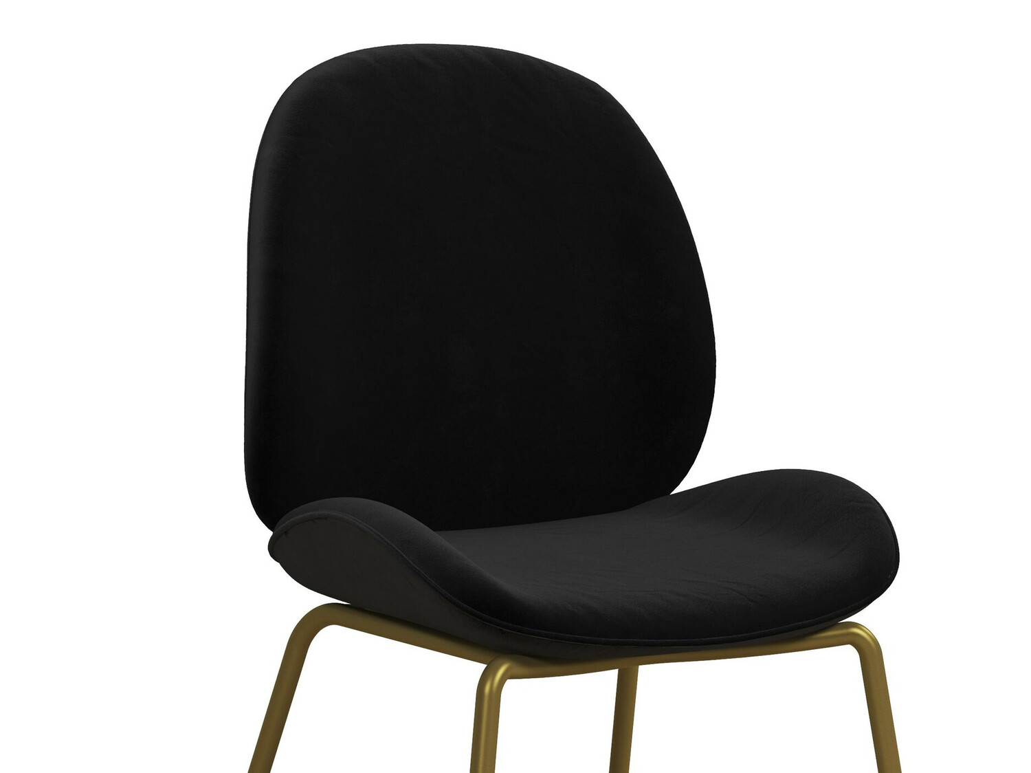 Silla Tulsa 717 (Negro + Latón)