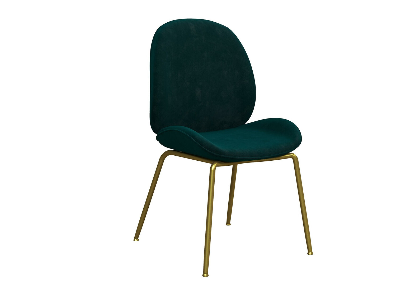 Silla Tulsa 717 (Verde + Latón)