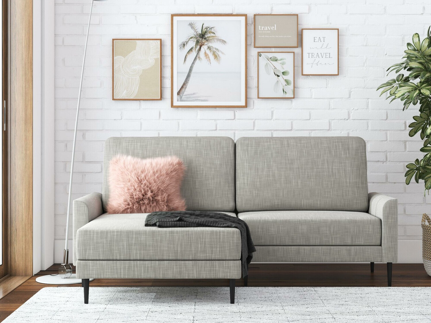 Sofá rinconero CosmoLiving by Cosmopolitan 131