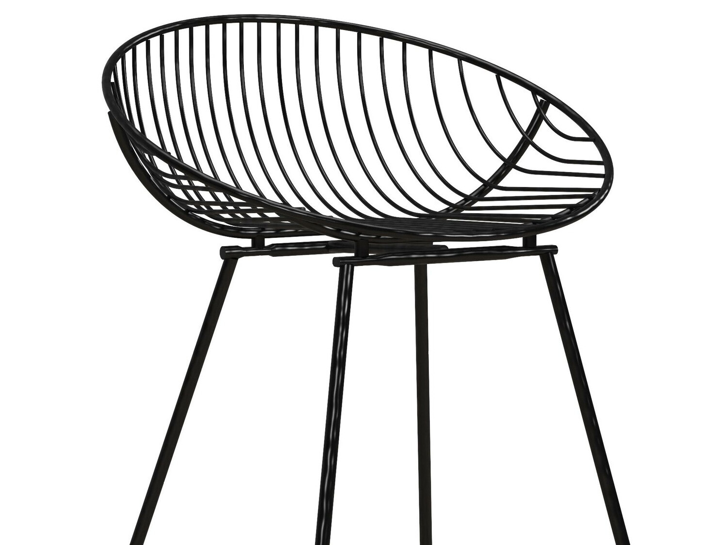 Silla de barra CosmoLiving by Cosmopolitan 139 (Negro)