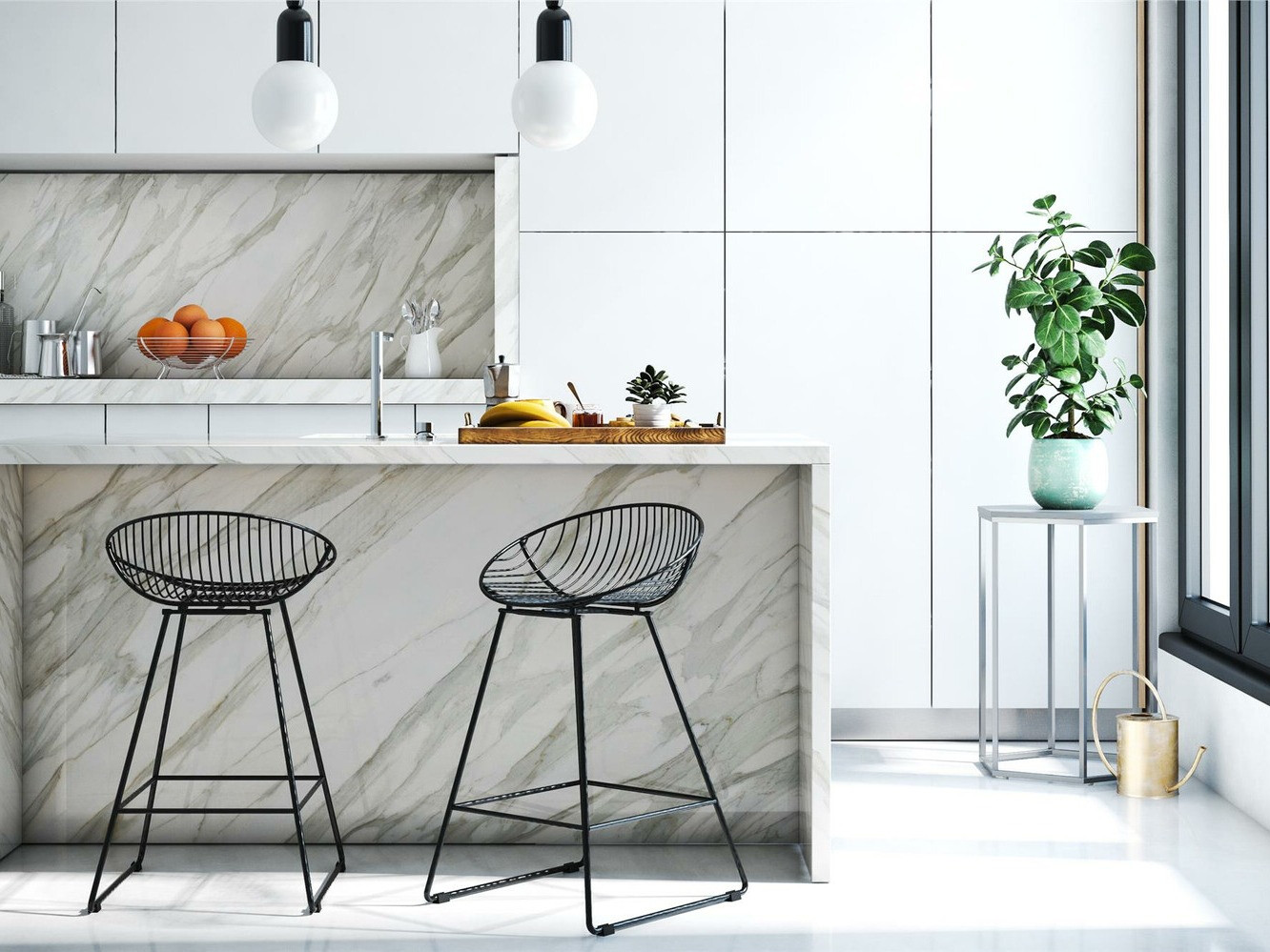 Silla de barra CosmoLiving by Cosmopolitan 139 (Negro)