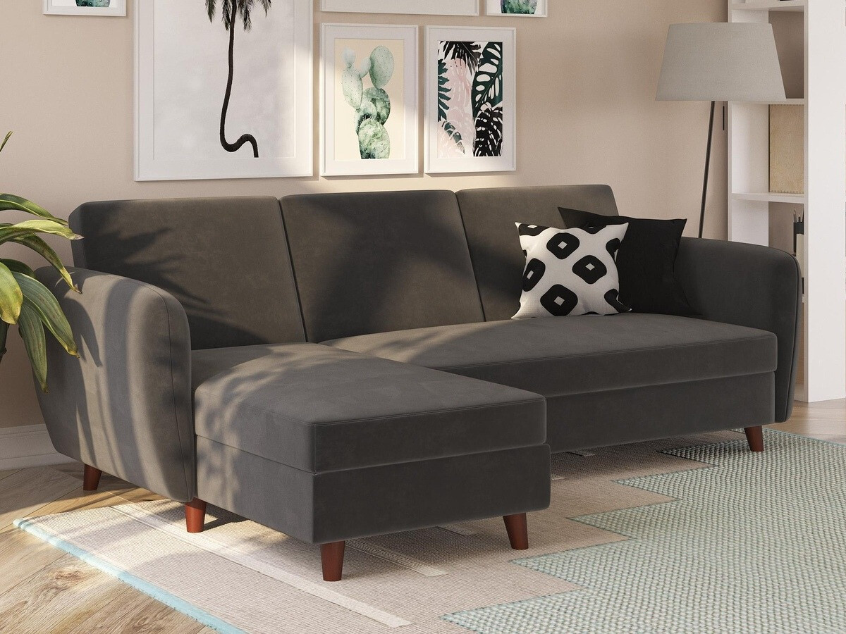 Sofá rinconero Novogratz 108 (Gris)