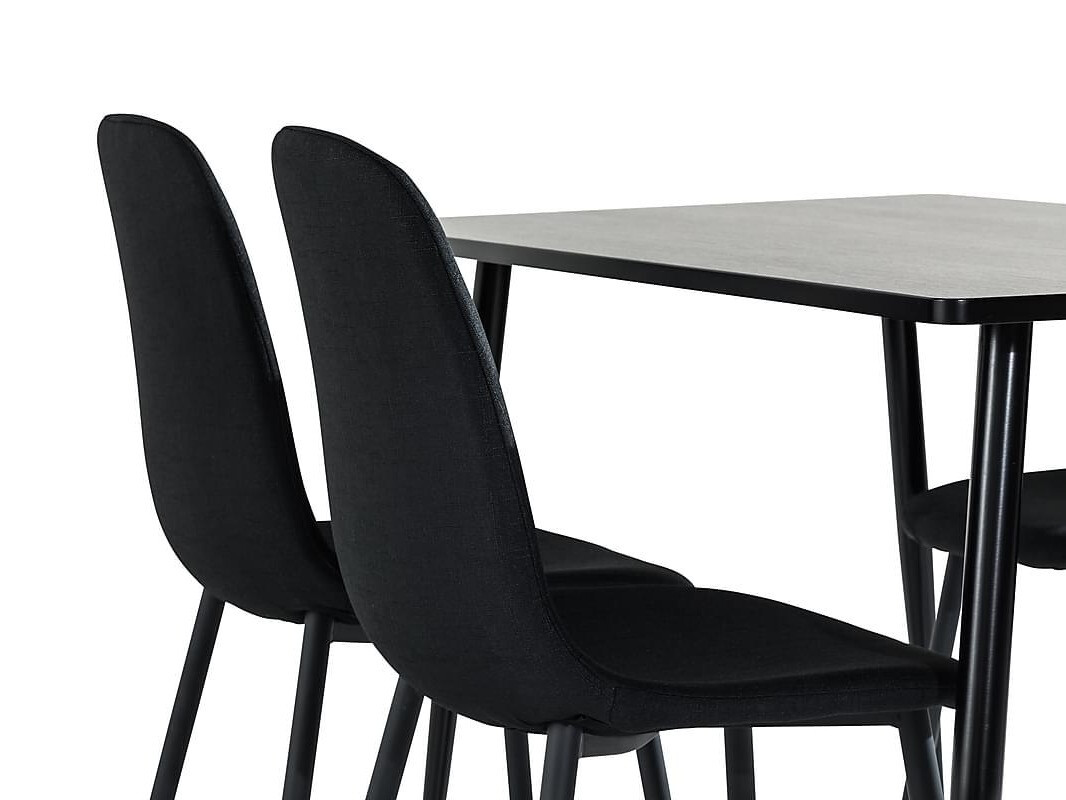 Conjunto de comedor Scandinavian Choice 812 (Negro)