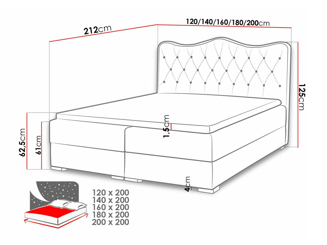 Cama continental Tectum (Soft 011)