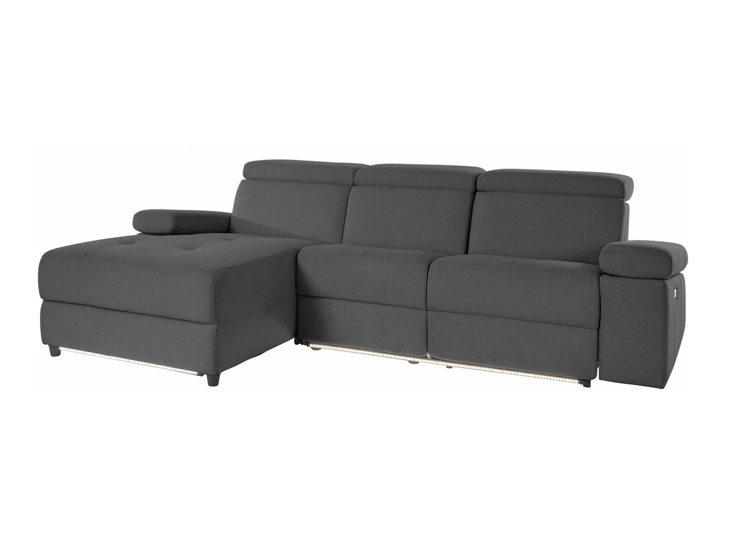 Sillón reclinable de ángulo suave Denton 698 (Antracita)