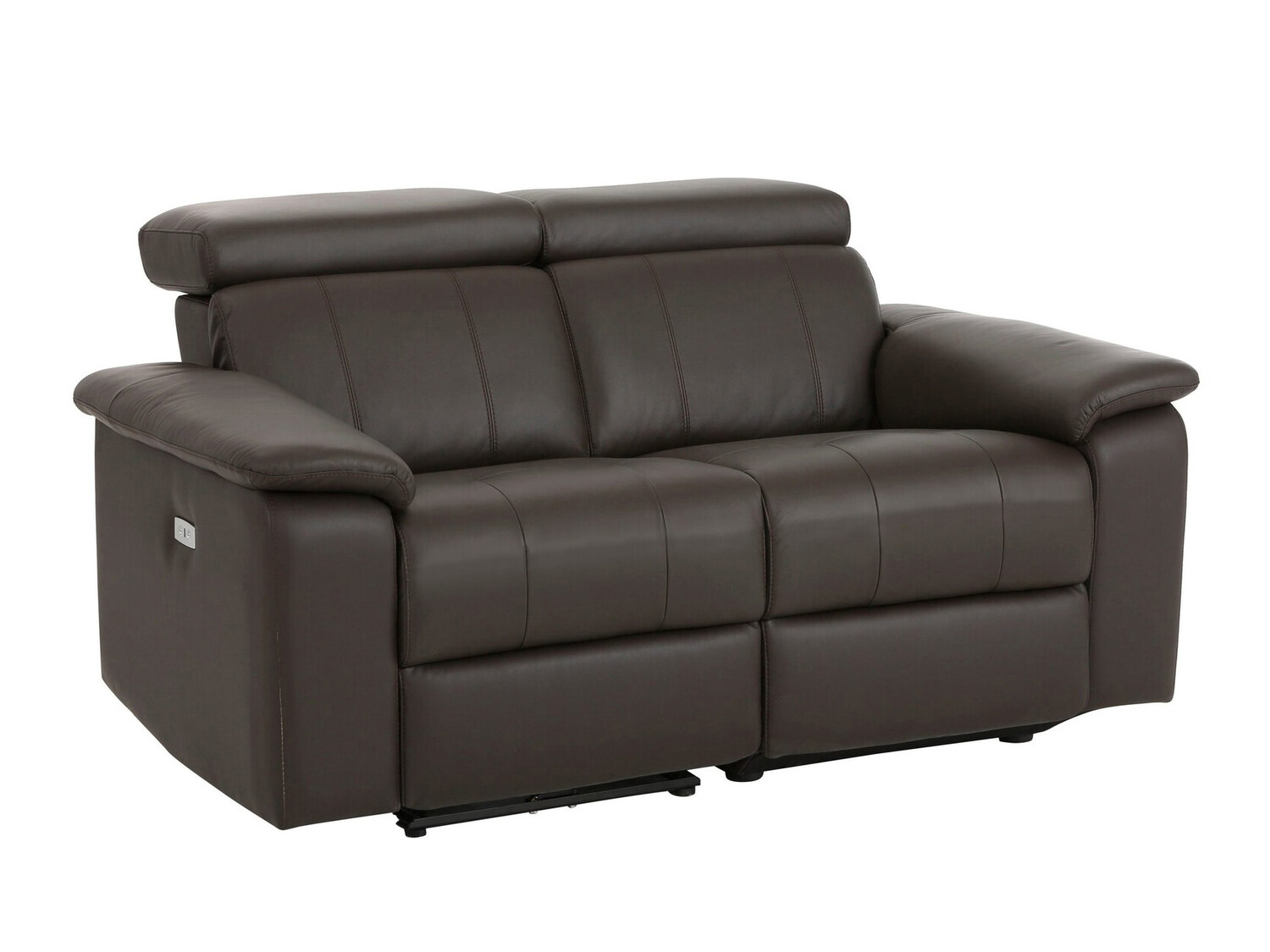 Sofá reclinable Tulsa 408 (Marrón)