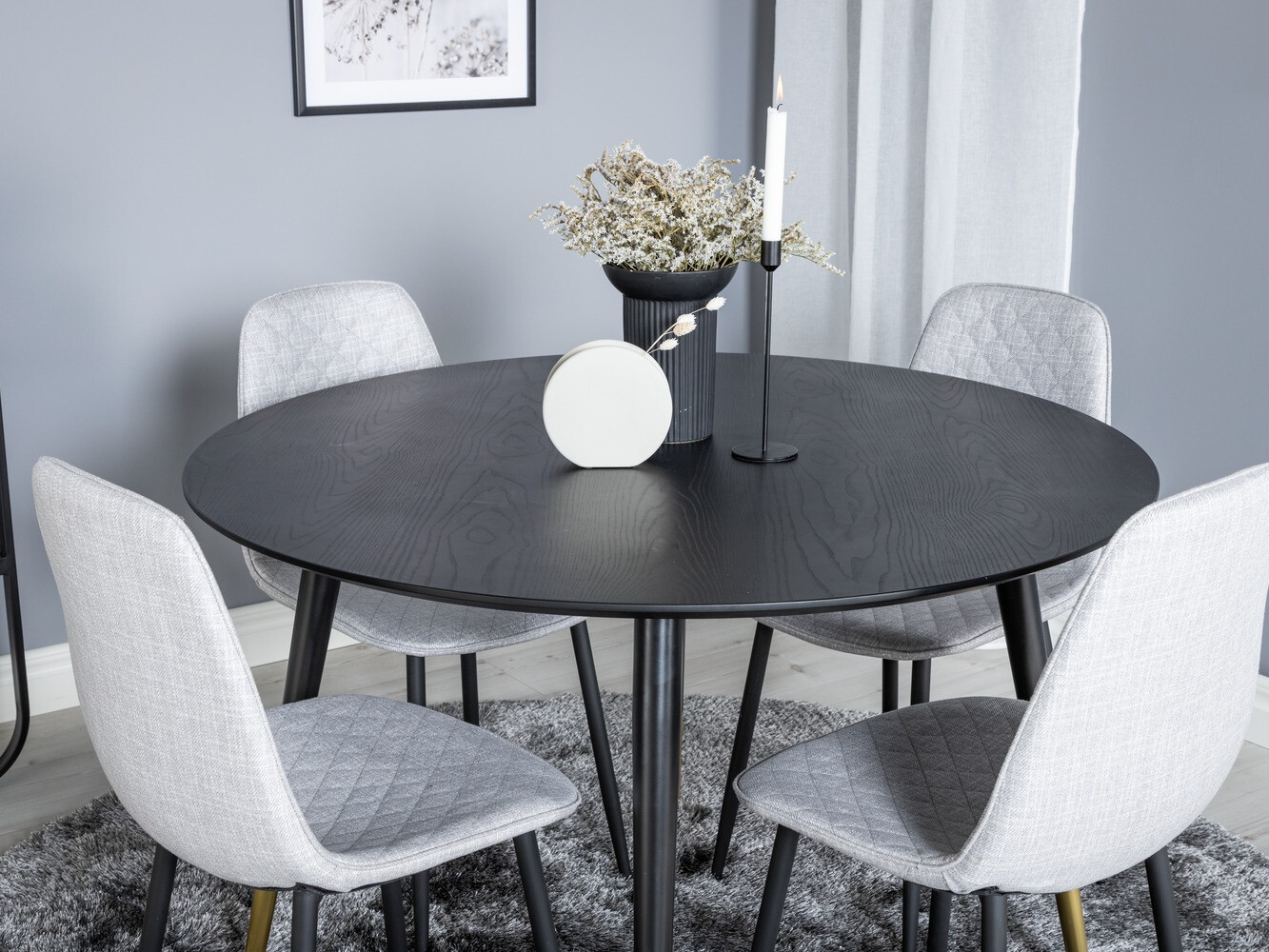 Conjunto de mesas y sillas para comedor Dallas 1182