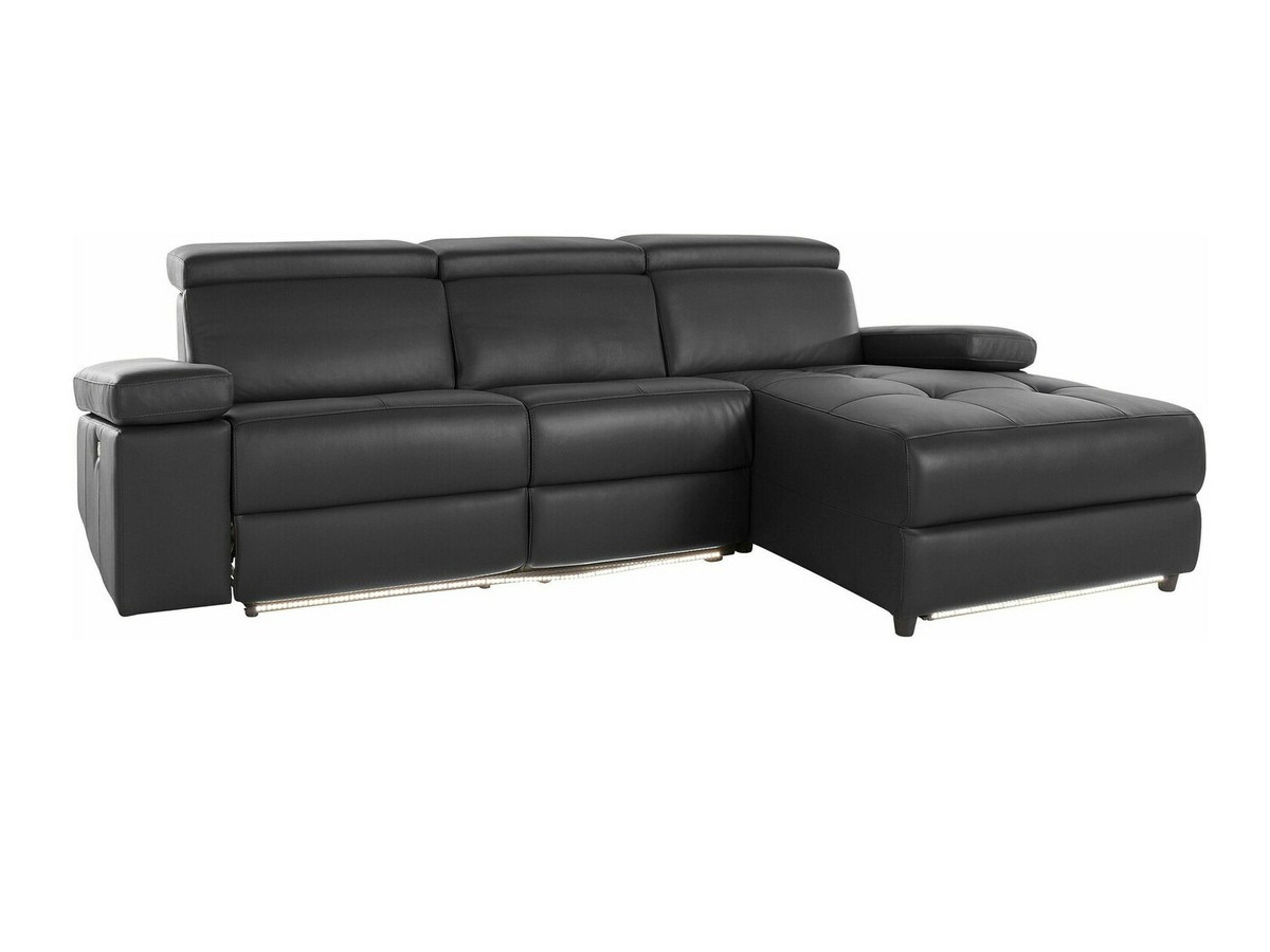 Sillón reclinable de ángulo suave Denton 1492 (Negro)