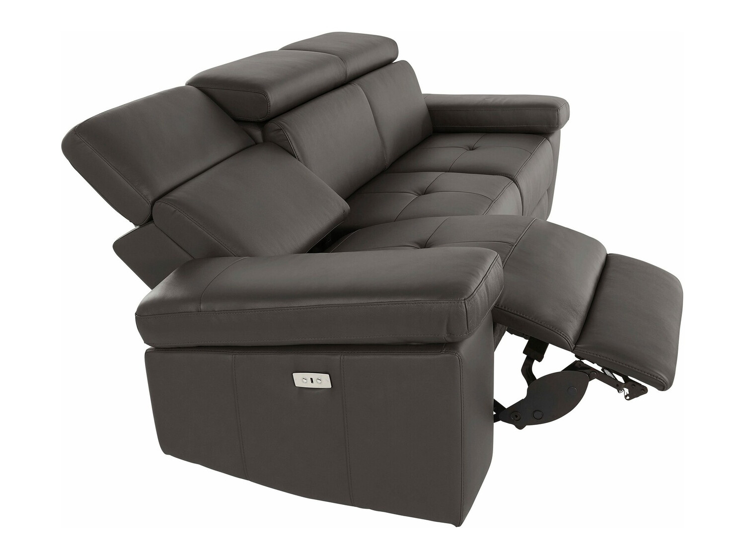Sofá reclinable Denton 717 (Marrón)