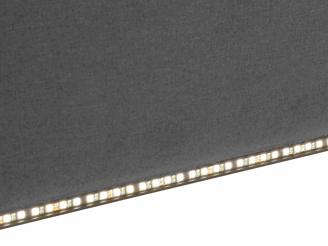 Conjunto de muebles tapizado Denton 725 (Antracita)