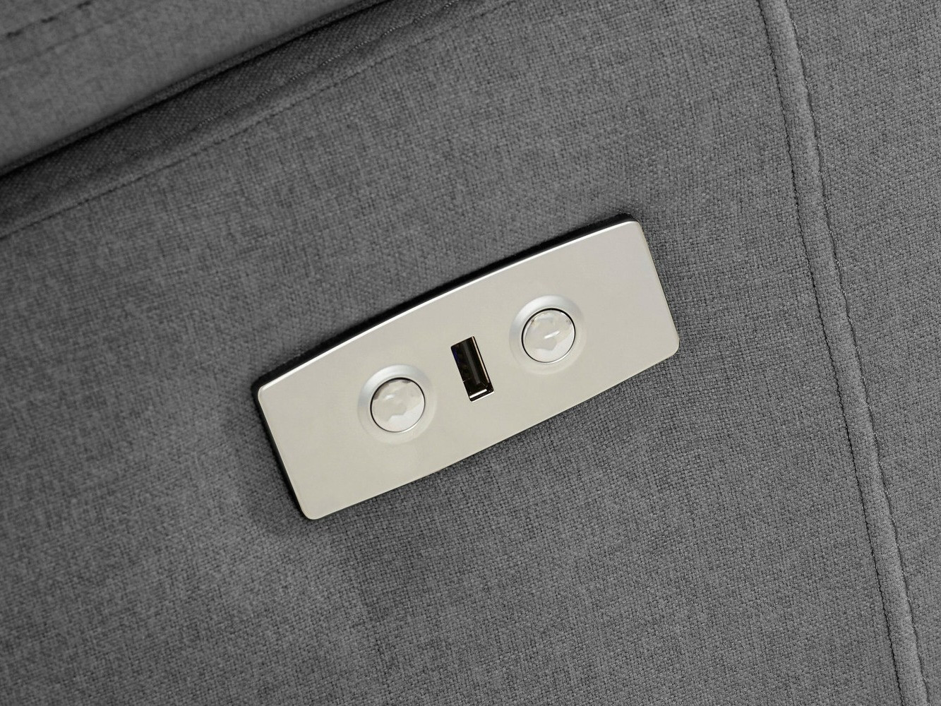 Sofá reclinable Denton 724 (Antracita)