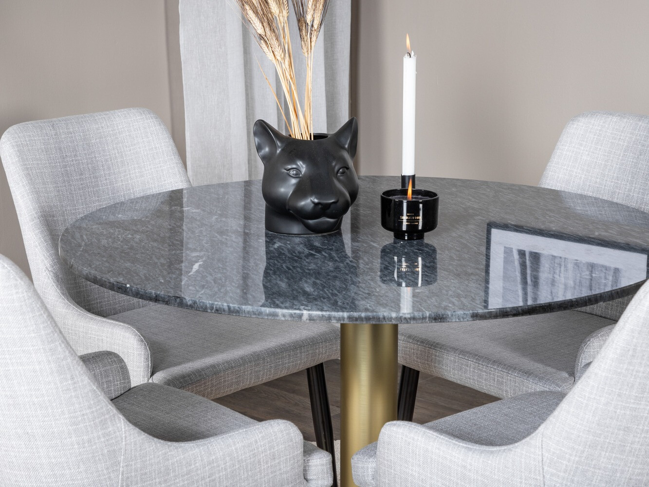 Conjunto de mesas y sillas para comedor Dallas 1210