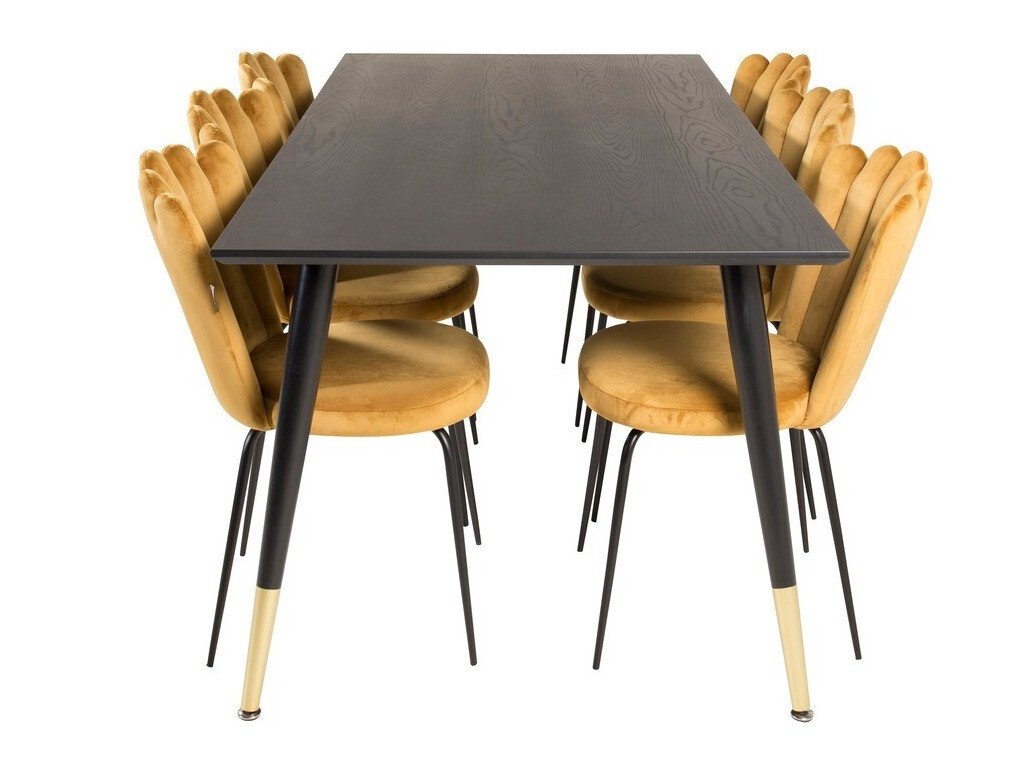 Conjunto de mesas y sillas para comedor Dallas 1252