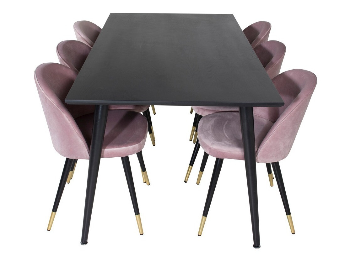 Conjunto de mesas y sillas para comedor Dallas 1334