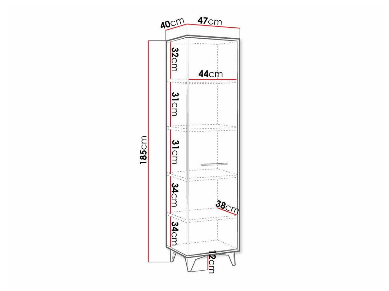 Estantería Avimora 105 (Nogal)
