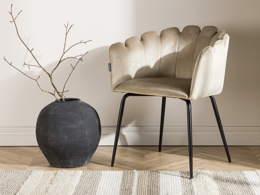 Silla Dallas 134 (Beige + Negro)