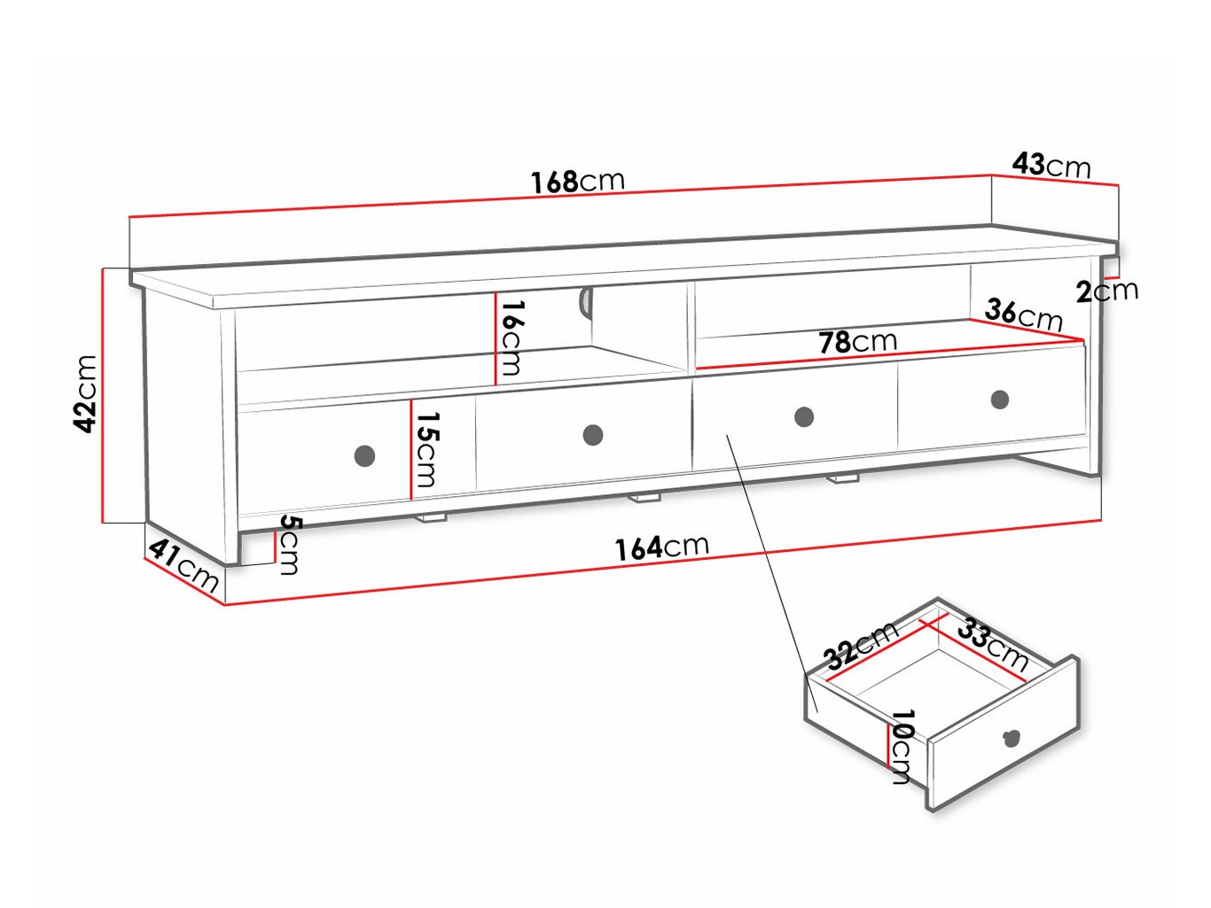 Mueble TV Elblevo 113
