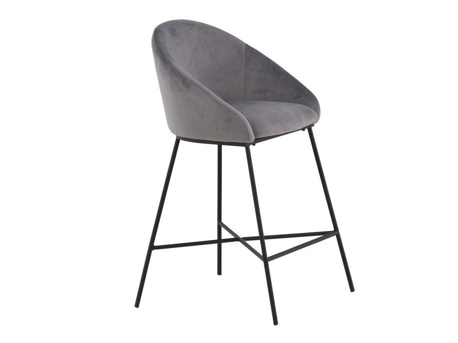 Silla de barra Dallas 3175 (Gris oscuro + Negro)