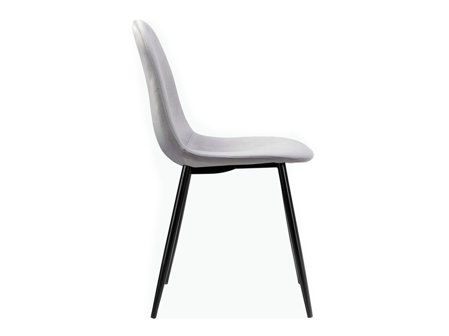 Conjunto de sillas Denton 758 (Negro + Gris)