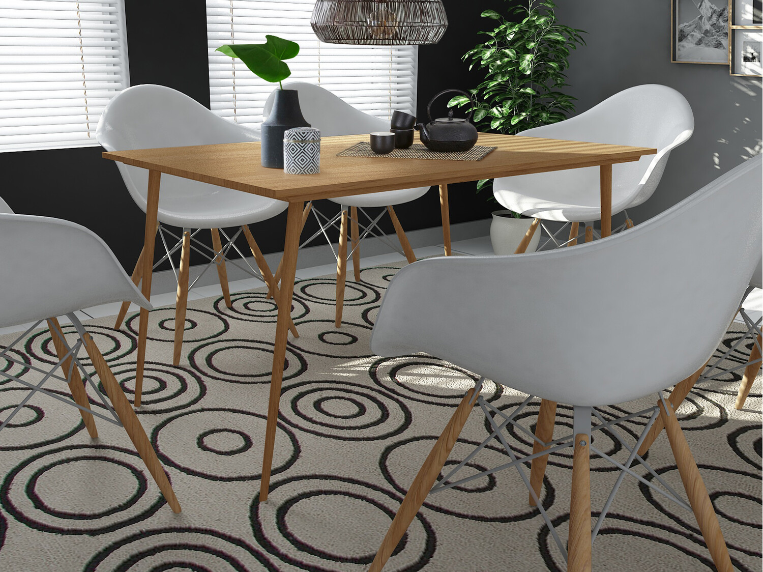 Mesa Denton 760 (Roble)