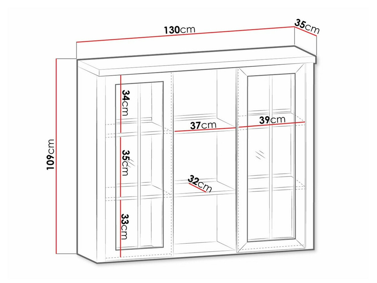 Aparador Ferdore 106 (Gris)
