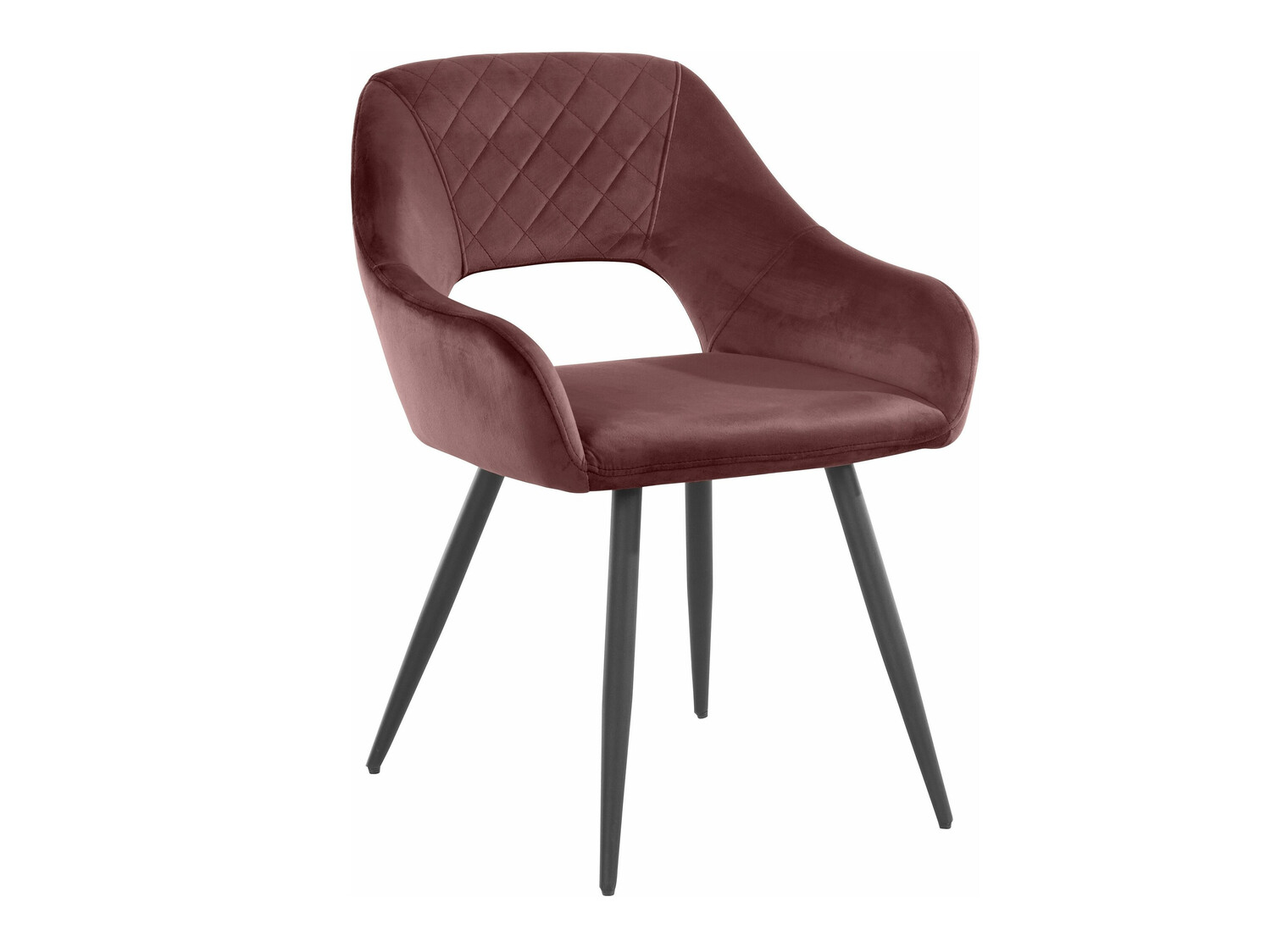 Conjunto de sillas Denton 778 (Negro + Rosa)