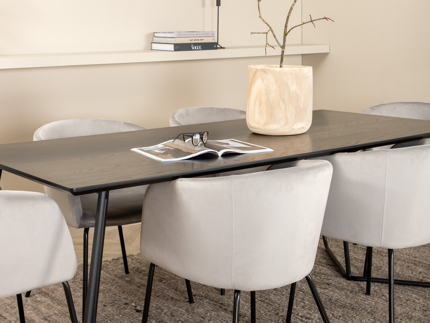 Conjunto de mesas y sillas para comedor Dallas 2569