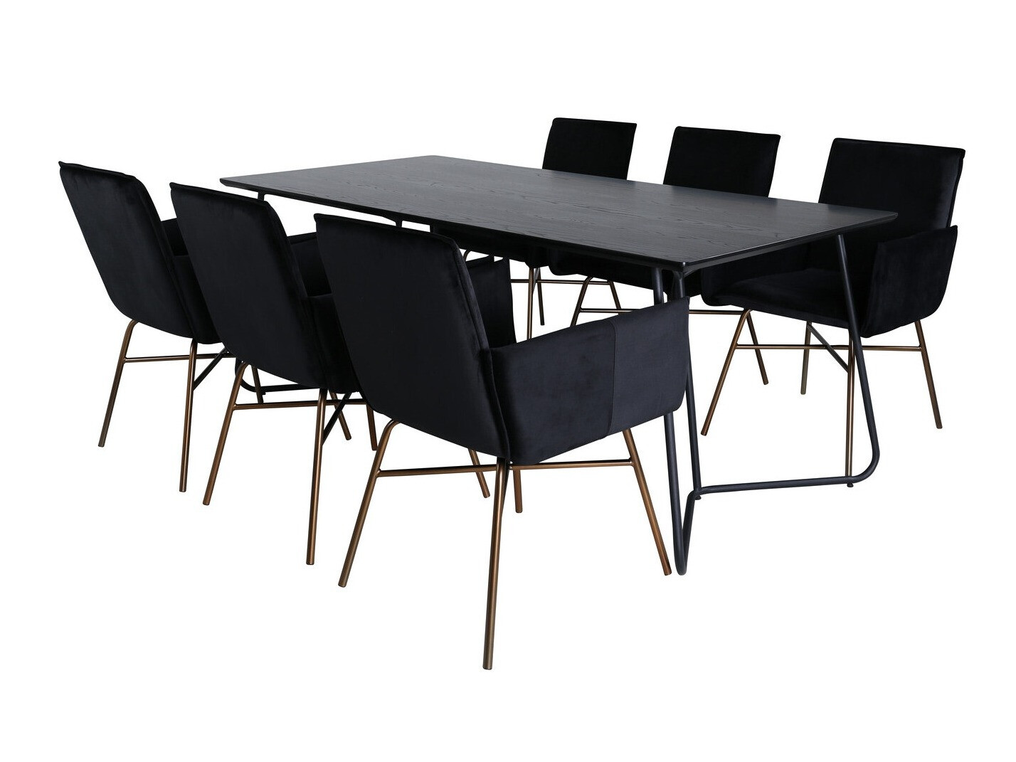 Conjunto de mesas y sillas para comedor Dallas 2711