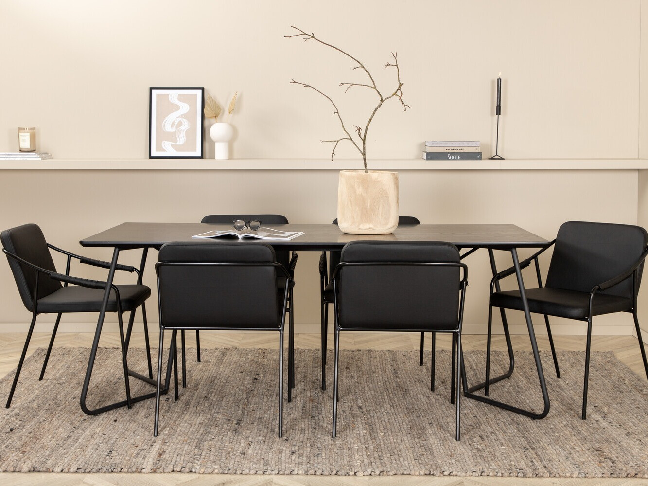 Conjunto de mesas y sillas para comedor Dallas 2720