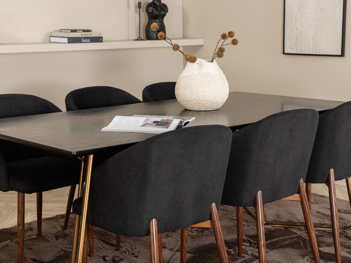 Conjunto de mesas y sillas para comedor Dallas 2727