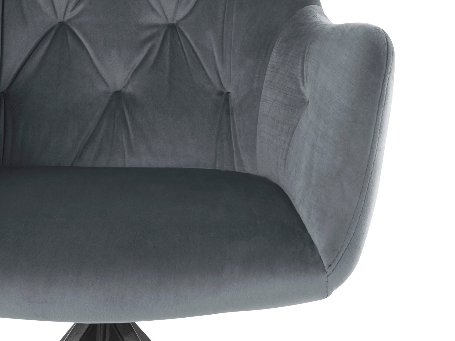 Conjunto de sillas Denton 780 (Negro + Gris)