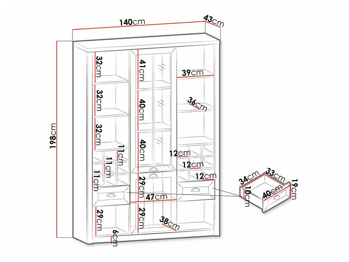 Estantería Ferdore 155