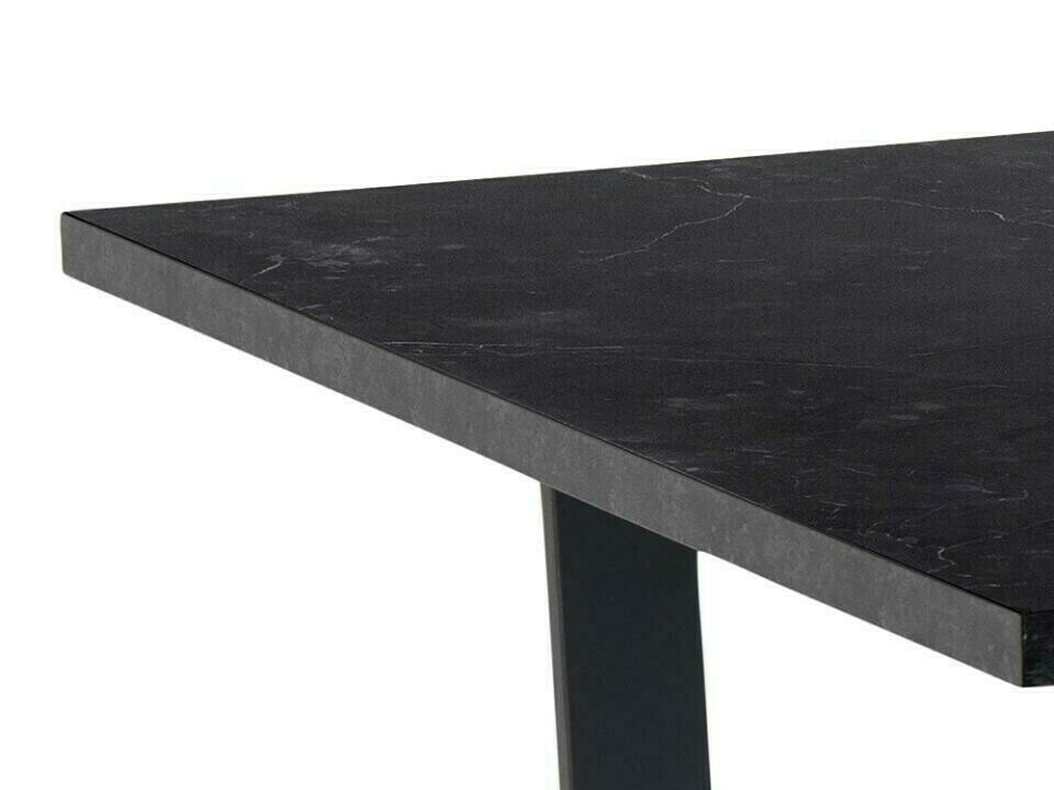 Mesa Norsica 591 (Mármol negro + Negro)