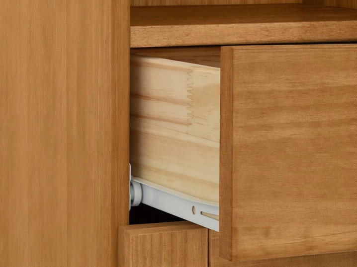 Armario de baño de pie Ophlevu 106 (Pino)