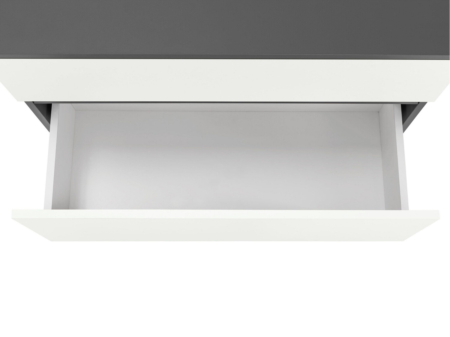 Armario de baño de pie para lavabo Soncamu 109 (Blanco + Antracita)