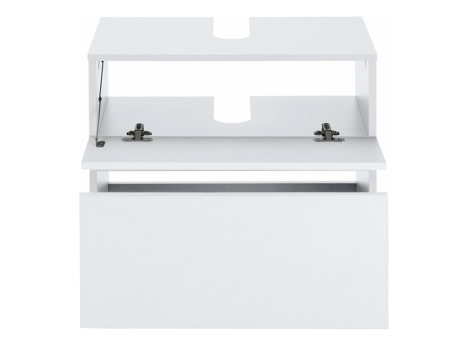 Armario de baño de pie para lavabo Soncamu 110 (Blanco)