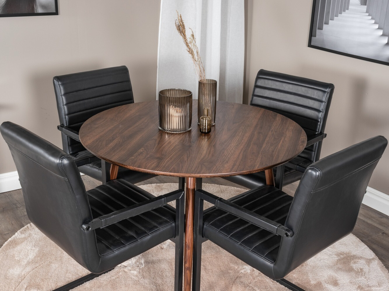 Conjunto de mesas y sillas para comedor Dallas 1552