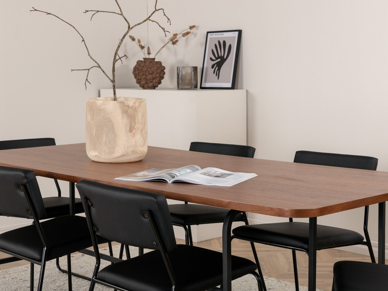 Conjunto de mesas y sillas para comedor Dallas 2796