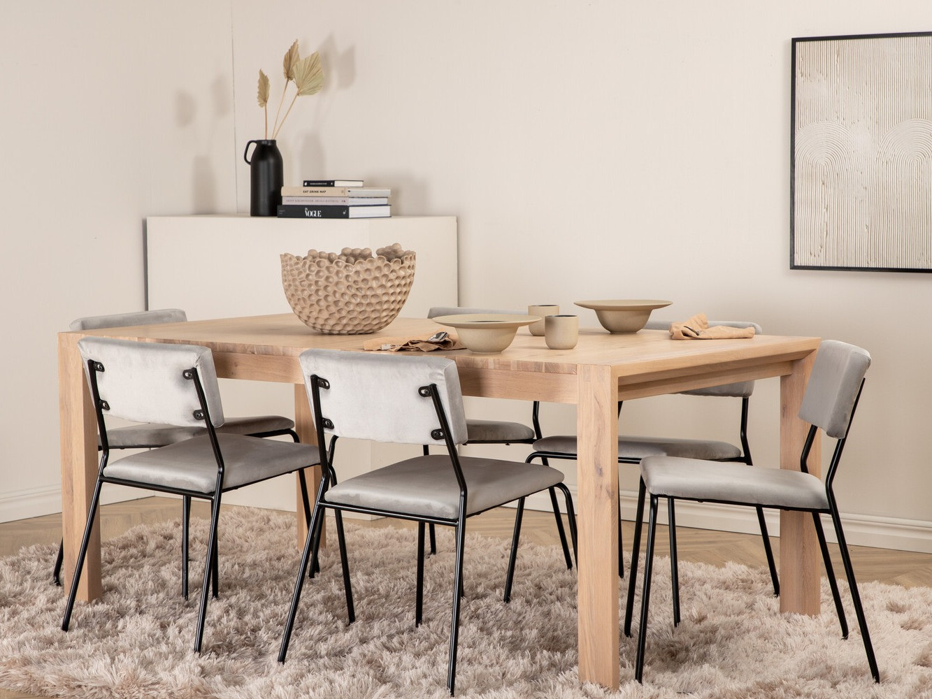 Conjunto de mesas y sillas para comedor Dallas 2953