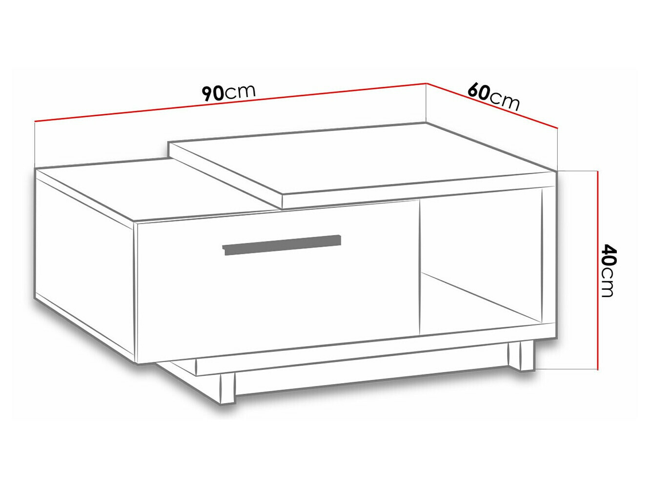 Mesa de centro Morlira 102