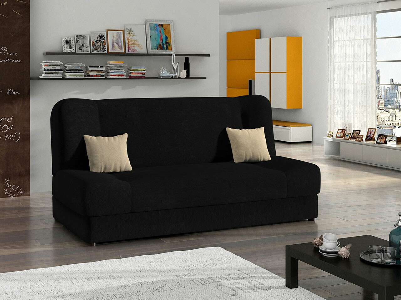 Sofá cama Comfivo Cera I (Alova 04 + Alova 71)