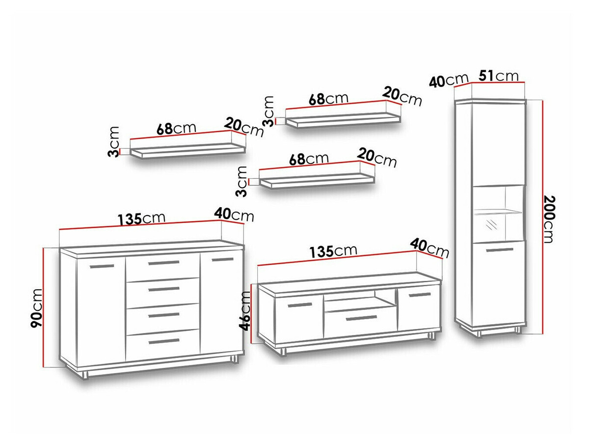 Conjunto de salón Morlira 113