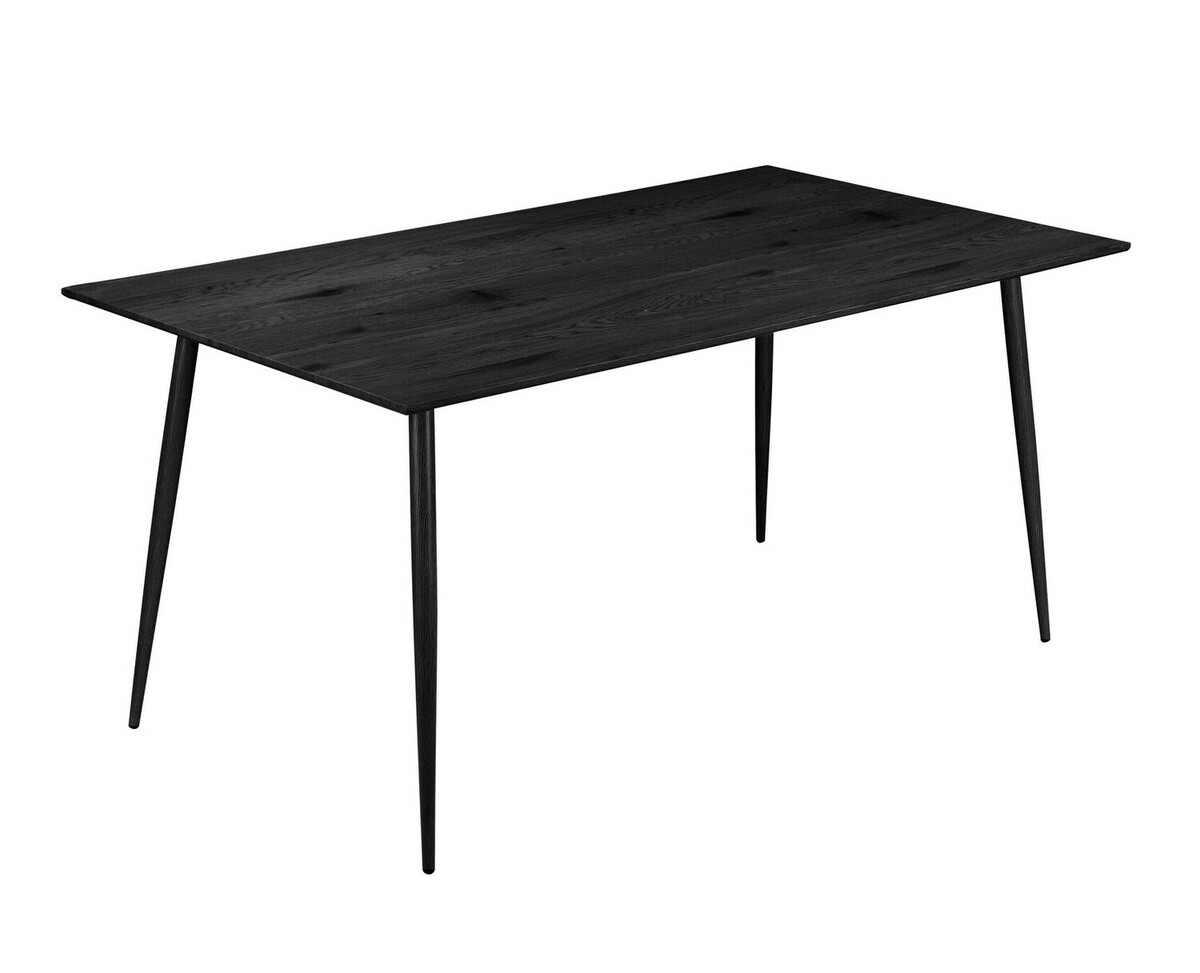 Conjunto de mesas y sillas para comedor Denton 817 (Negro + Antracita)