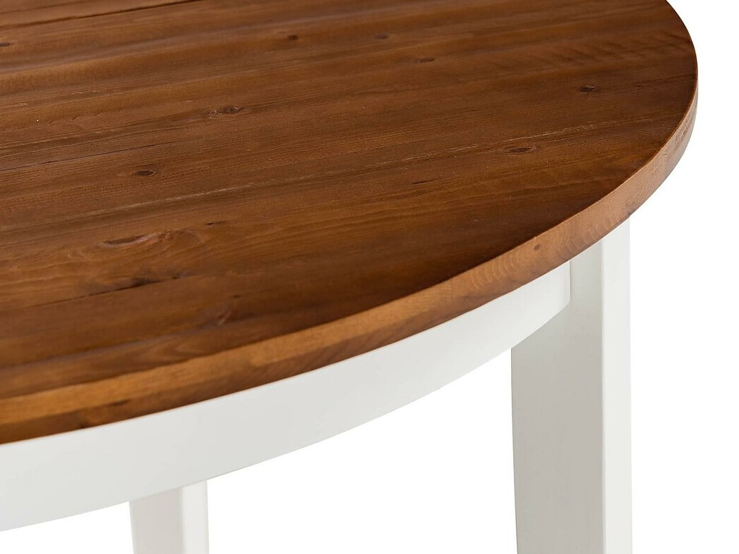 Mesa Riverton 692 (Blanco + Arbol envejecido)