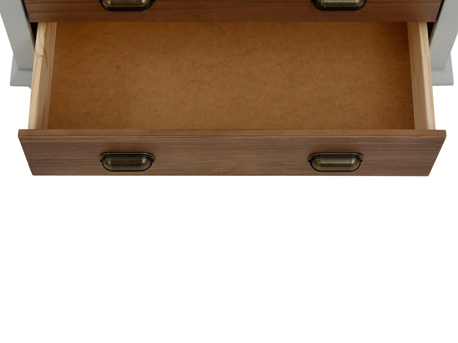 Cómoda Tivmeri 100 (Gris + Marrón)